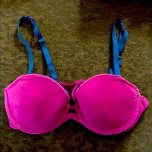 Sexy Hot Pink Bra